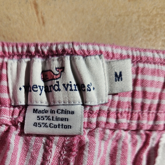 Vineyard Vines Linen/Cotton Drawstring Shorts - Picture 6 of 11